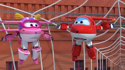 Super Wings Ein unglaubliches Spinnennetz