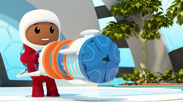 Go Jetters Hagelsturm an der Go Jet Akadamie