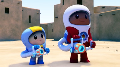 Go Jetters Die große Moschee von Djenné