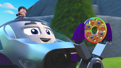 Mighty Express - Superschnelle Zugfreunde Der große Radkappenraub