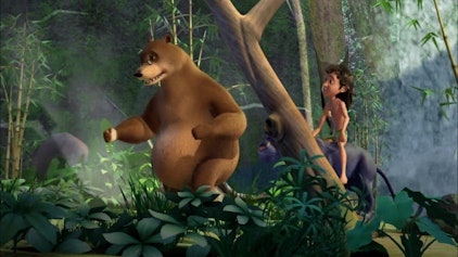 Das Dschungelbuch Balu in der Falle