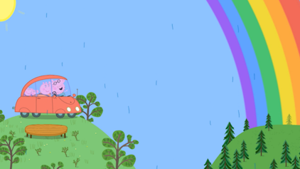 Peppa Pig Der Regenbogen