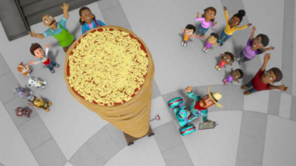 PAW Patrol - Helfer auf vier Pfoten Der Pizza-Turm