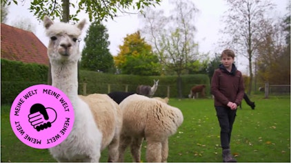 GEOLINO TV - Kurze Clips 7: Leo auf dem Alpakahof