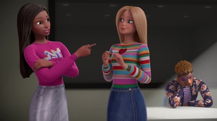 Barbie im Doppelpack Ein Dieb im Studio