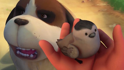 Heidi Heidi rettet ein Vögelchen