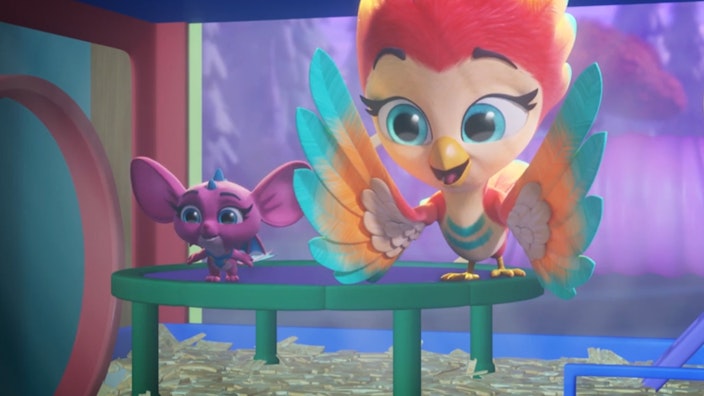 Die Supermonster - Monstertiere Auf der Suche nach dem flauschigen Ball