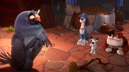 Idefix und die Unbeugsamen Die Statue des Labienus