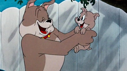 Tom und Jerry Tom in Sachen Sauberkeit