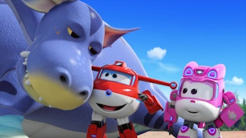 Super Wings Babysitter am Loch Ness