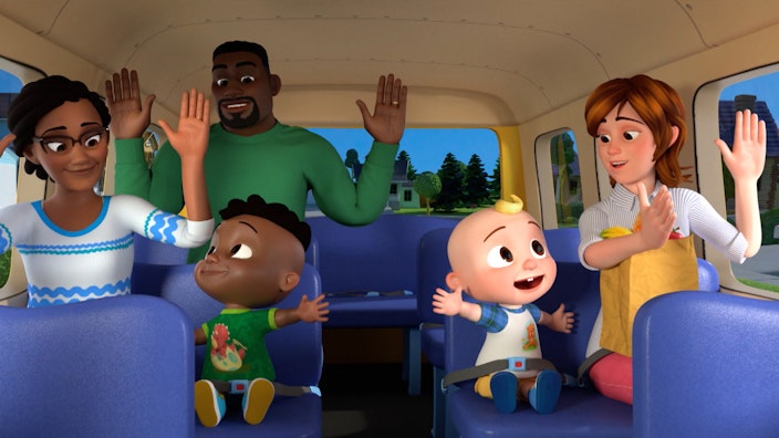 CoComelon Die Räder vom Bus 4