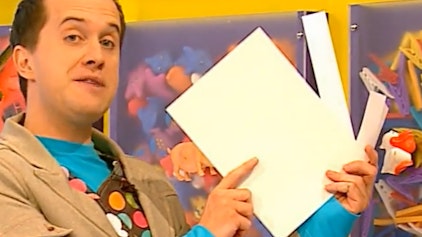 Mister Maker Eine glückliche Eisstiel-Eidechse
