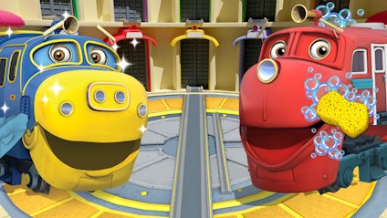 Chuggington Zugwerkstatt - Waschen und reparieren