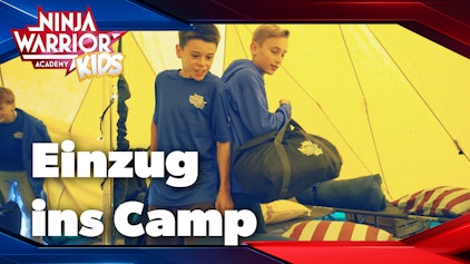 Ninja Warrior Germany Kids Academy Einzug ins Camp