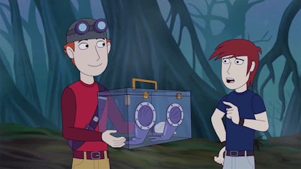 Familie Fox - Die Geheimnishüter Der Frosch der Vervielfältigung