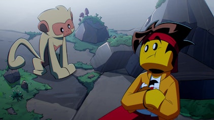 Monkie Kid Shadow Play