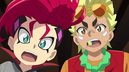 BEYBLADE BURST QUADSTRIKE Lodernde Battles! Äther Arena!