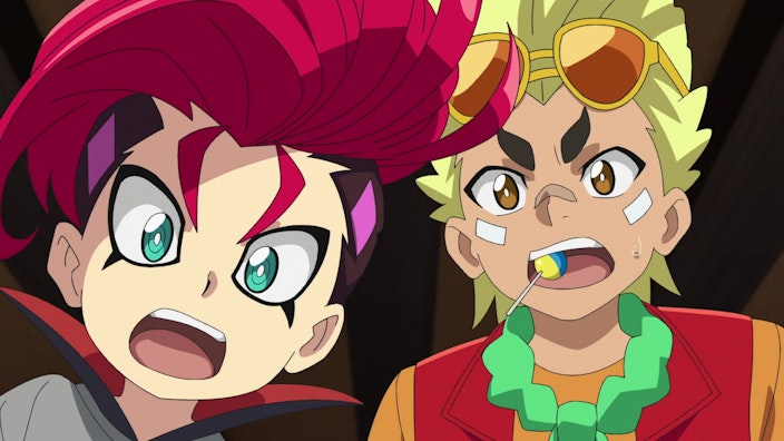 BEYBLADE BURST QUADSTRIKE Lodernde Battles! Äther Arena!