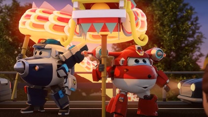 Super Wings Frohes Neues Jahr!