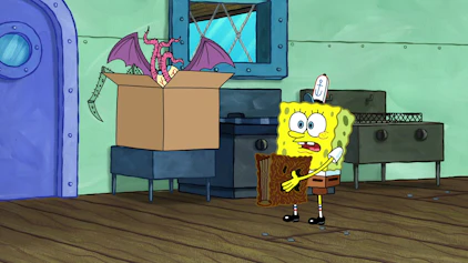 SpongeBob Schwammkopf Frühstück in der Krossen Krabbe