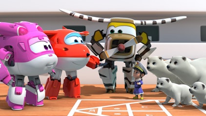 Super Wings Eisbären und Eisberge