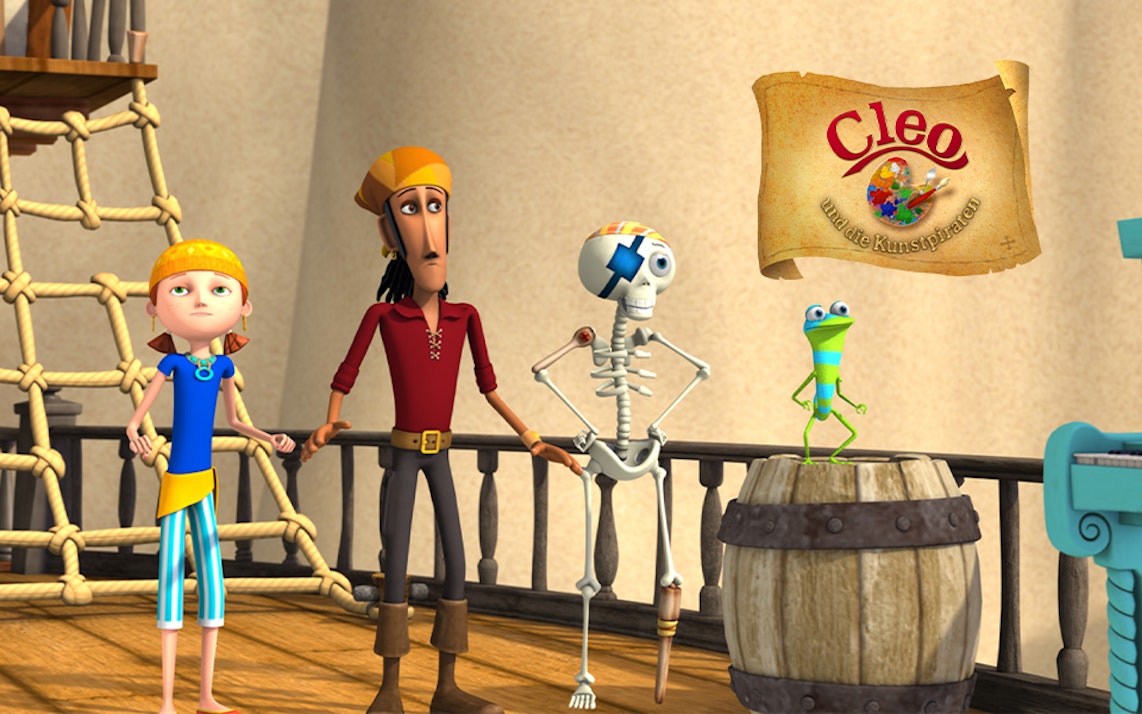 Cleo und die Kunstpiraten online anschauen toggo.de