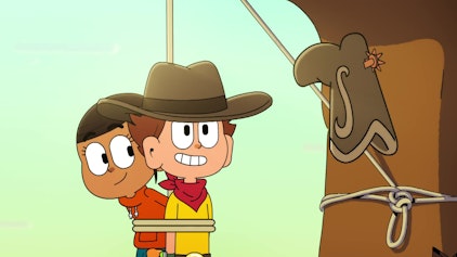 Voll zu spät! Der Cowboy