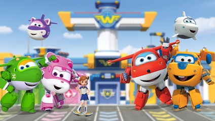 Super Wings Weltflughafen-Entdeckungsreise
