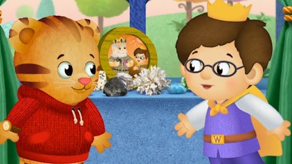 Der kleine Tiger Daniel Mit dem Raumschiff zum Mond / Ein Tag im königlichen Schloss