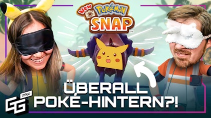 First Try Wir fotografieren Pokémon BLIND! | New Pokémon Snap