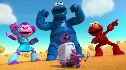 Sesame Street's Mecha Builders Zees Riesenrad