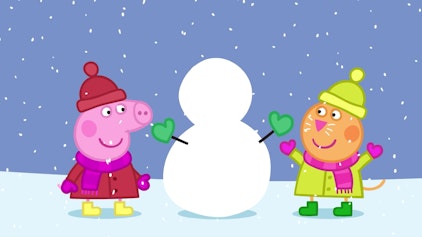 Peppa Pig - Kurze Clips Mollies erster Tag im Schnee