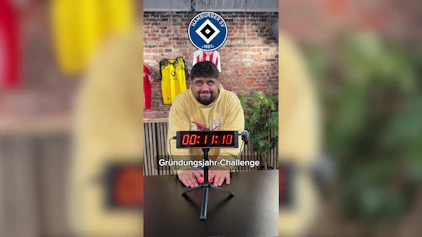 TOGGO Liga Shorts Gründungsjahr Challenge HSV Edition