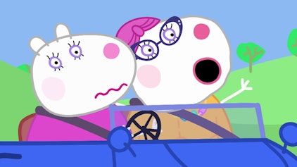 Peppa Pig Oma Lockes Kunst-Bus