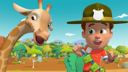 Ranger Rob Giraffenspaß im Tier-Spaß-Park