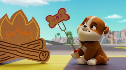 PAW Patrol - Helfer auf vier Pfoten Marshmallow-Lagerfeuer