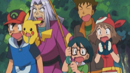 Pokémon: Advanced Challenge Ein angelnder Gott