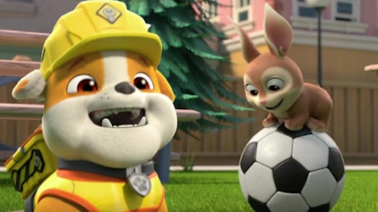 Rubble & Crew Die Crew baut einen Minigolfplatz