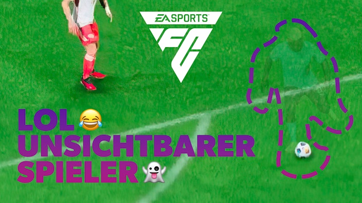 Komplett eskaliert Einfach ein unsichtbarer Spieler bei EA Sports FC 24