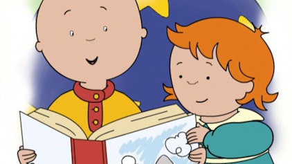 Caillou Caillou in der Bücherei / Caillou, der Bücherwurm / Caillou, der Schriftsteller
