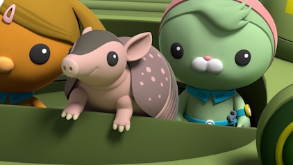 Die Oktonauten auf dem Festland Das Neunbinden-Gürteltier