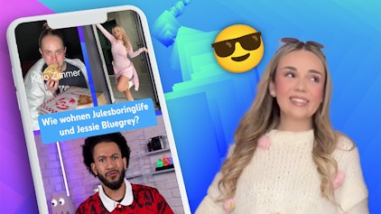 Hypezeit Shorts Wie luxuriös wohnen eigentlich Julesboringlife und Jessie Bluegrey?