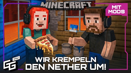 Minecraft Es gibt Pizza im Nether?! | Minecraft Folge 41