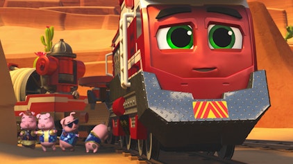 Mighty Express - Superschnelle Zugfreunde Sauknapp!