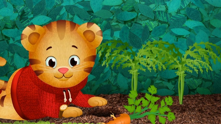 Der kleine Tiger Daniel Ein Tag im Gemüsegarten / Daniel probiert ein neues Essen