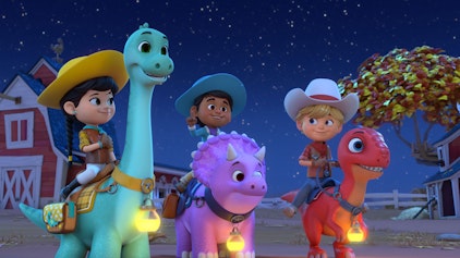 Dino Ranch Die Kürbis-Ernte