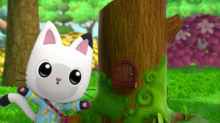 Gabby's Dollhouse Kitty Fees Übernachtungsparty