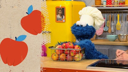 Krümelmonsters Foodie Truck mit Steffen Henssler Äpfel