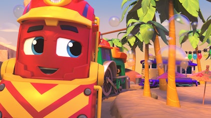 Mighty Express - Superschnelle Zugfreunde Die Seifenblasenmaschine