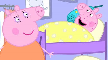 Peppa Pig Rote Punkte